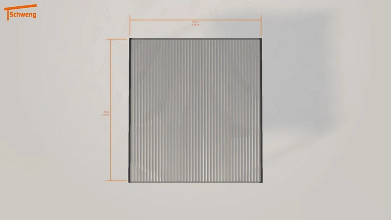 #DE Schweng Flachdachcarport C600+ (ID k29gmz)