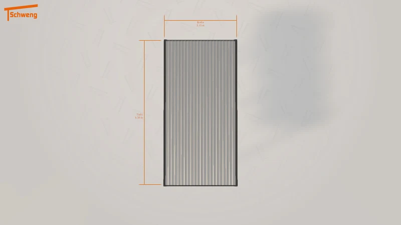 #DE Schweng Flachdachcarport C600 (ID n57ry3)
