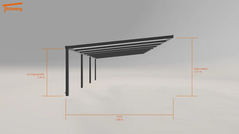 #DE Schweng Terrassenüberdachung S400 (ID v45w7p)