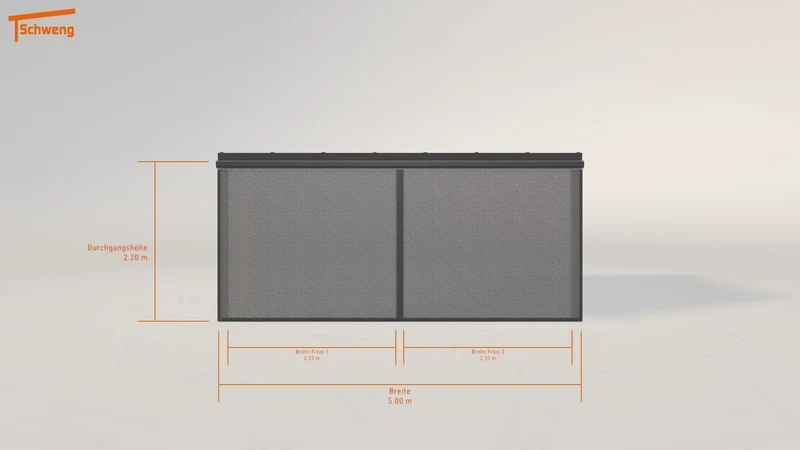 #DE Schweng Terrassenüberdachung S350 (ID w37j7w)