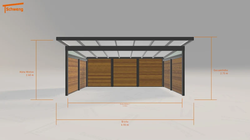 #DE Schweng Pultdachcarport S400 (ID zbjynm) #MTG