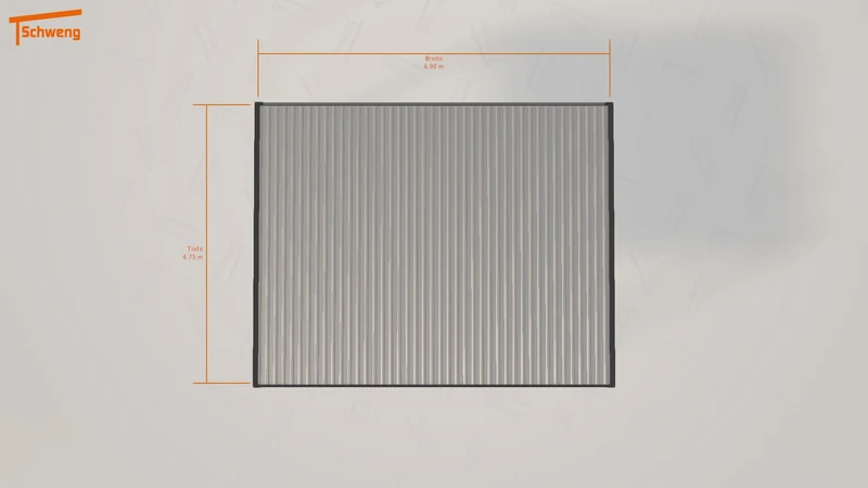 #DE Schweng Flachdachcarport C600 (ID n578pv) #MTG