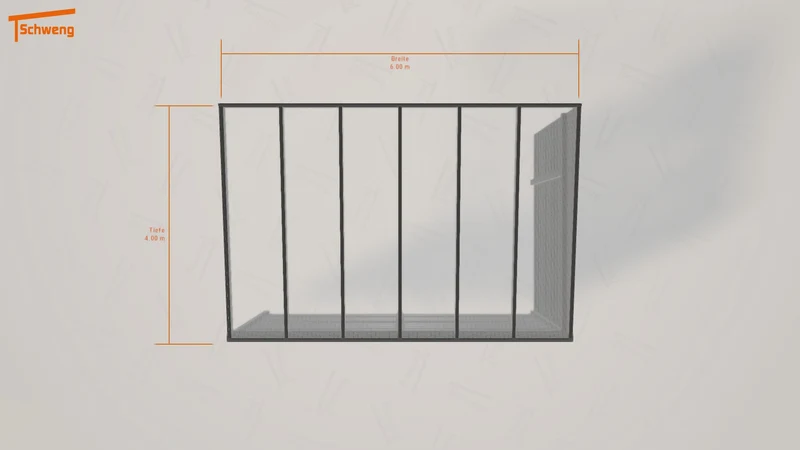 #DE Schweng Terrassenüberdachung S400 (ID zbj529)