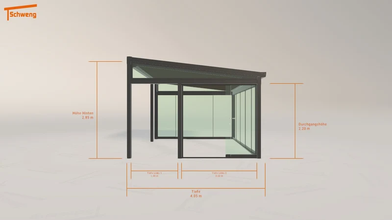 #AT Schweng Terrassenüberdachung S400 (ID 42zqjy)