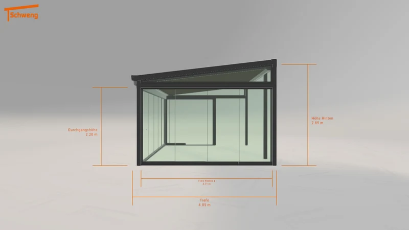 #AT Schweng Terrassenüberdachung S400 (ID 42zqjy)