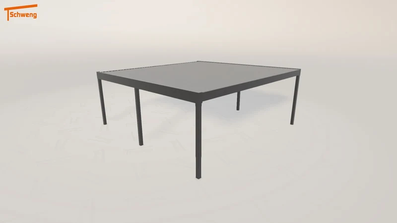 #DE Schweng Flachdachcarport C600+ (ID qdjqkv) #MTG