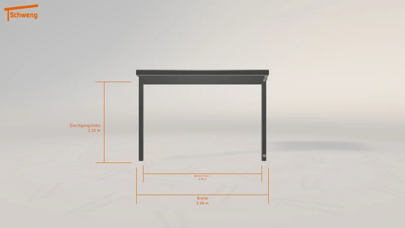 #DE Schweng Terrassenüberdachung S400 (ID bk9z3r)