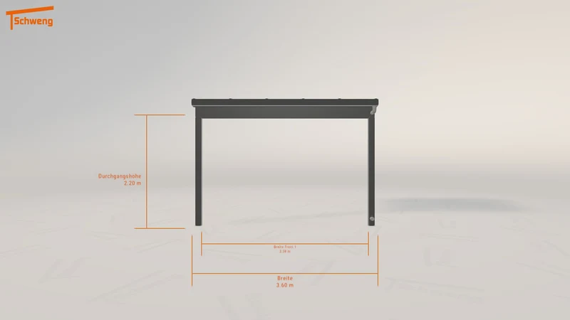 #DE Schweng Terrassenüberdachung S350 (ID mj5wbw)