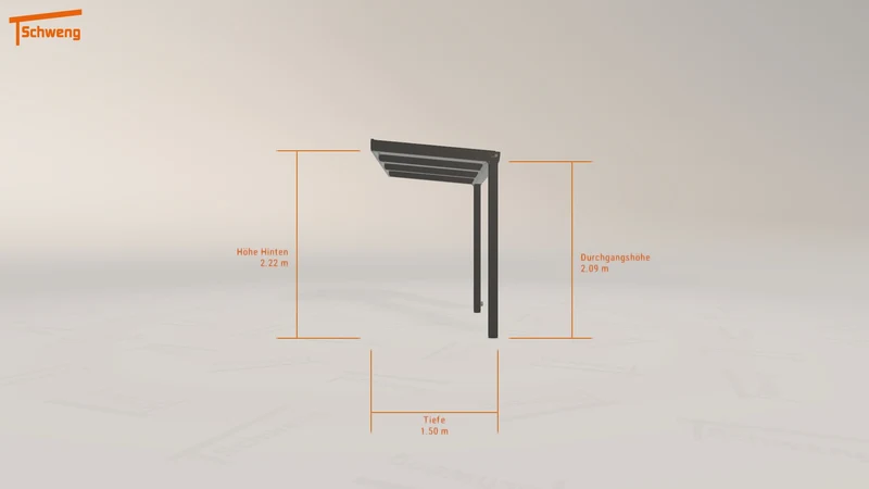 #DE Schweng Terrassenüberdachung S350 (ID pb8p34)