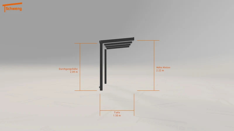 #DE Schweng Terrassenüberdachung S350 (ID pb8p34)