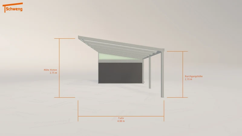 #DE Schweng Terrassenüberdachung S400 (ID 5mnzdr)