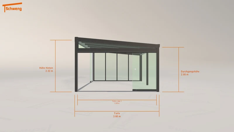 #DE Schweng Terrassenüberdachung S400 (ID n57xnj)