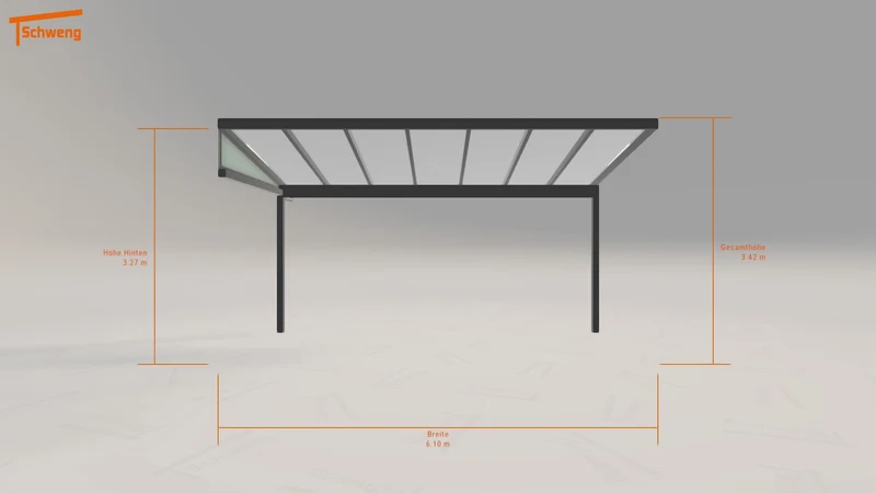 #DE Schweng Terrassenüberdachung S350 (ID 2qjv5d)