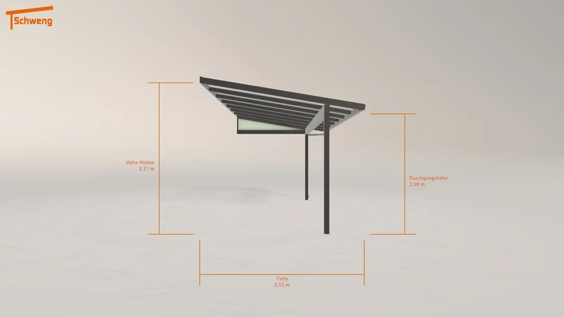#DE Schweng Terrassenüberdachung S350 (ID 2qjv5d)