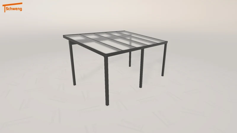 #DE Schweng Terrassenüberdachung S400 (ID qdjqyg)