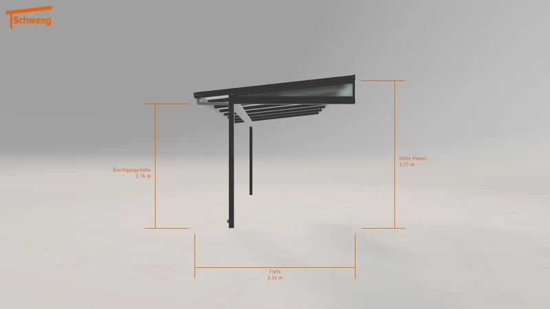 #DE Schweng Terrassenüberdachung S350 (ID v45z2n)