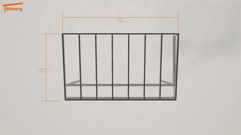 #DE Schweng Terrassenüberdachung S350 (ID v45z2n)