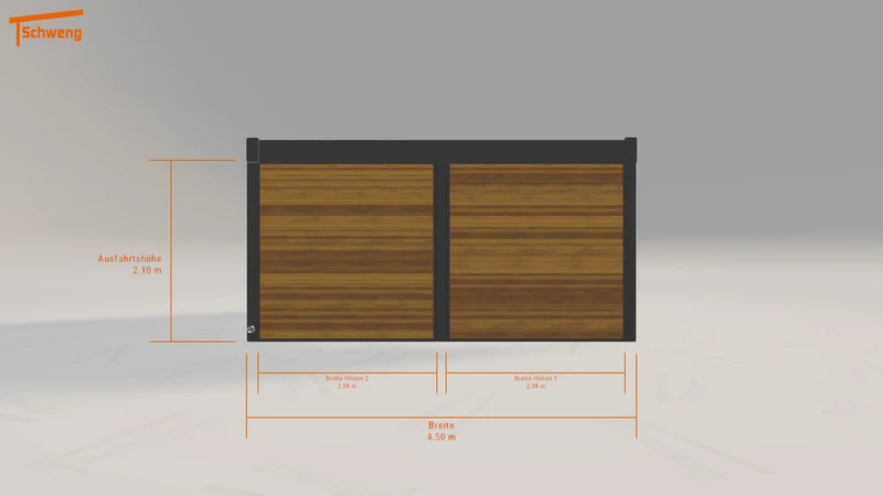 #DE Schweng Flachdachcarport C600 (ID bk94x7)
