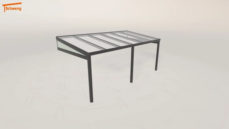 #DE Schweng Terrassenüberdachung S400 (ID qdjxz4)