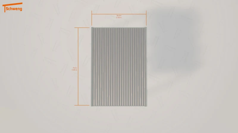 #DE Schweng Flachdachcarport C600 (ID pb83qb)