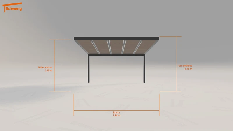 #DE Schweng Terrassenüberdachung S350 (ID v45drq)