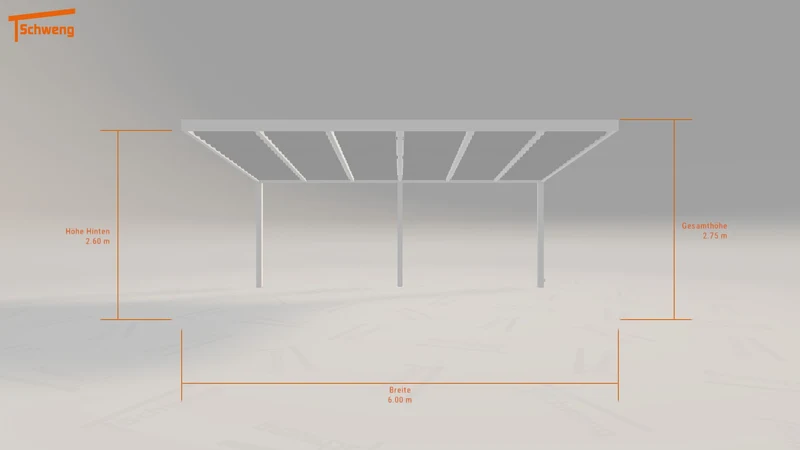 #DE Schweng Terrassenüberdachung S400 (ID 9wngxv)