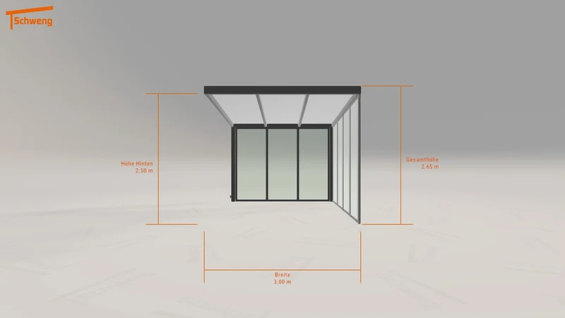 #DE Schweng Terrassenüberdachung S350 (ID zbjzx4)
