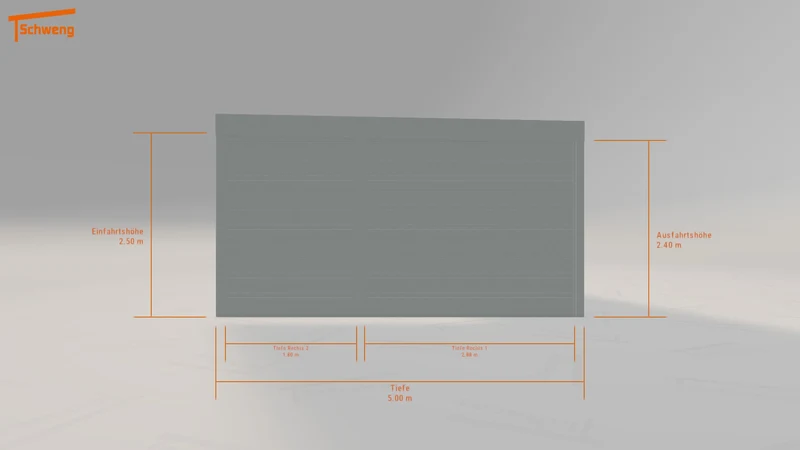 #DE Schweng Flachdachcarport C600 (ID yg8b7p) #MTG