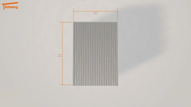 #DE Schweng Flachdachcarport C600 (ID 33wzpz) #MTG