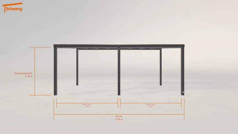 #DE Schweng Terrassenüberdachung S400 (ID mj5grv)