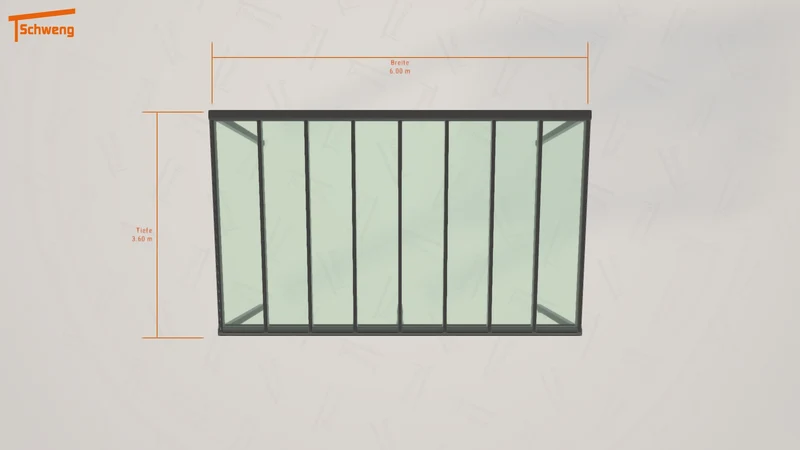 #DE Schweng Terrassenüberdachung S400 (ID mj5grv)