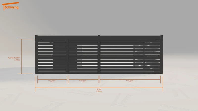 #DE Schweng Flachdachcarport C600 (ID 33wy7g) #MTG
