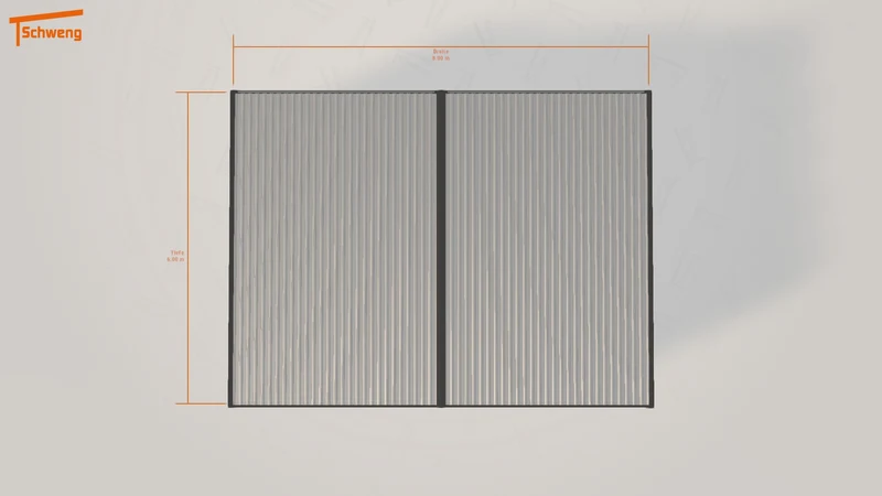 #DE Schweng Flachdachcarport C600 (ID 33wy7g) #MTG