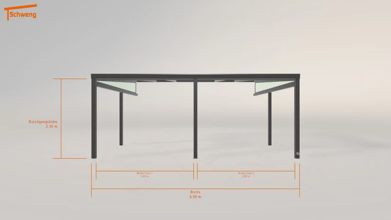#DE Schweng Pultdachcarport S400 (ID w37jjw) #MTG
