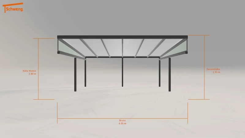 #DE Schweng Pultdachcarport S400 (ID w37jjw) #MTG