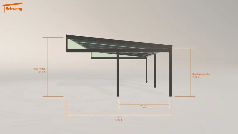 #DE Schweng Pultdachcarport S400 (ID w37jjw) #MTG