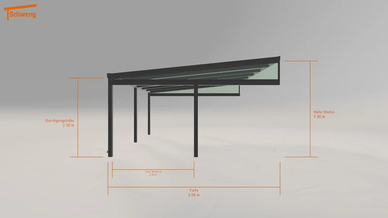 #DE Schweng Pultdachcarport S400 (ID w37jjw) #MTG