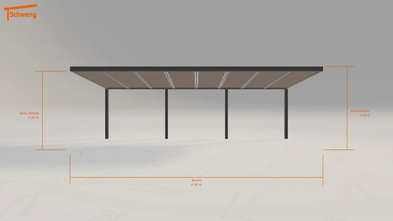 #DE Schweng Terrassenüberdachung S350 (ID 33wbxp)