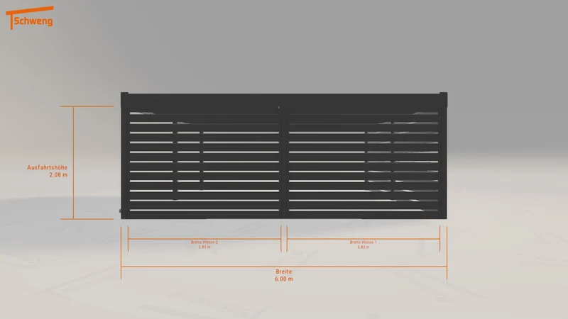 #DE Schweng Flachdachcarport C600 (ID 85d997) #MTG