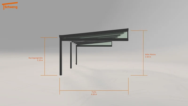 #DE Schweng Terrassenüberdachung S400 (ID 77qwwg)