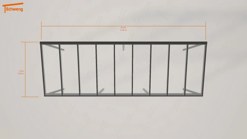#DE Schweng Pultdachcarport S350 (ID bk9r73)