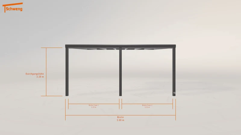 #DE Schweng Terrassenüberdachung S400 (ID 85dzy2)