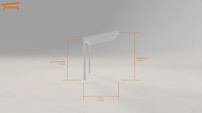 #DE Schweng Terrassenüberdachung S350 (ID 2qjyxj)