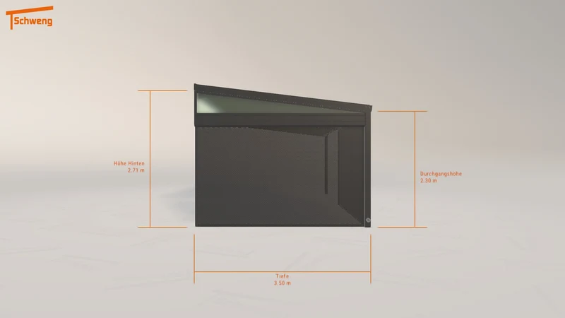 #DE Schweng Terrassenüberdachung S350 (ID 5mngdz)