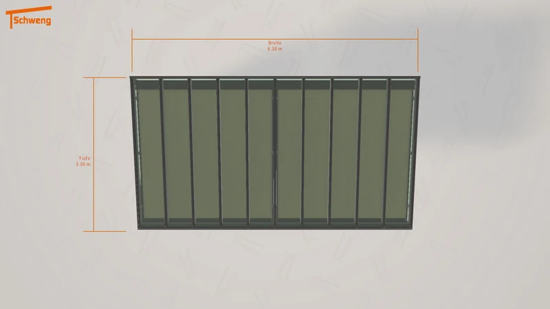 #DE Schweng Terrassenüberdachung S350 (ID 5mngdz)