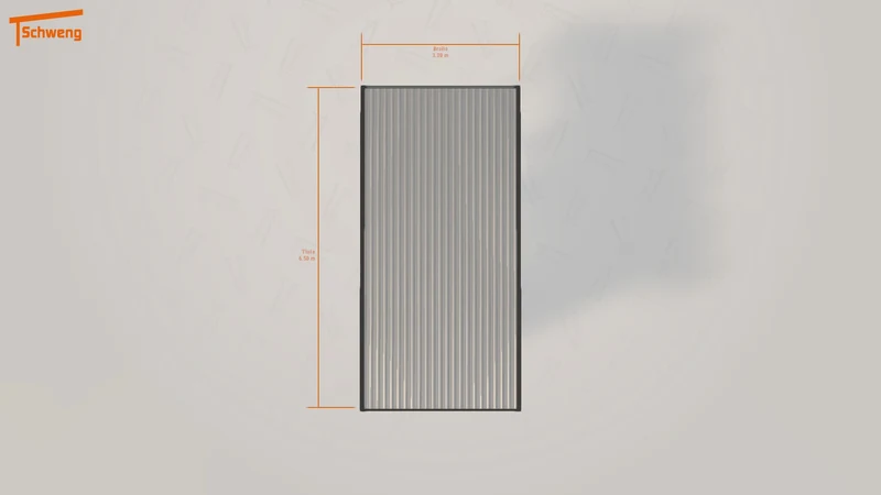 #DE Schweng Flachdachcarport C600 (ID 9wnd5p)