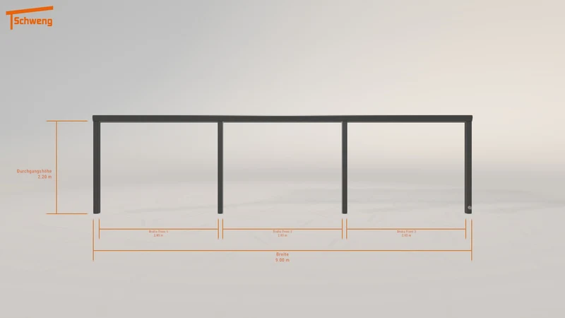 #DE Schweng Terrassenüberdachung S400 (ID 77qgqj)