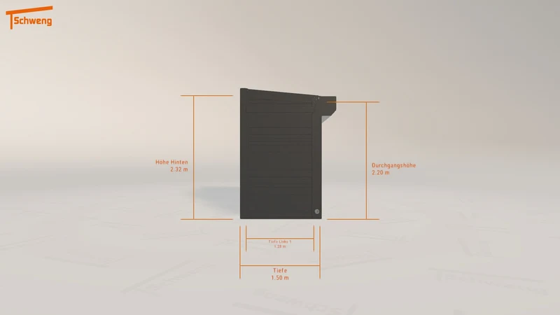 #DE Schweng Pultdachcarport S350 (ID 9wngyp) #MTG