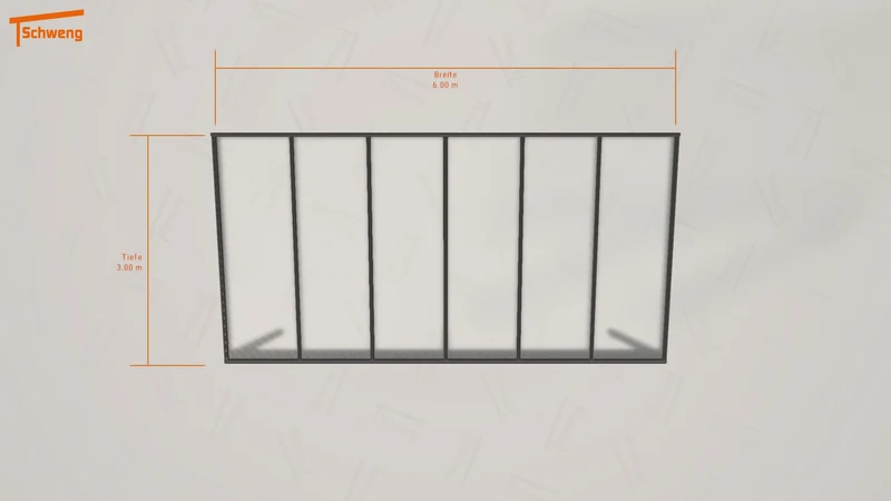 #AT Schweng Pultdachcarport S350 (ID 77qy3p) #MTG