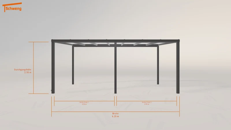 #DE Schweng Terrassenüberdachung S350 (ID 85d8qq)